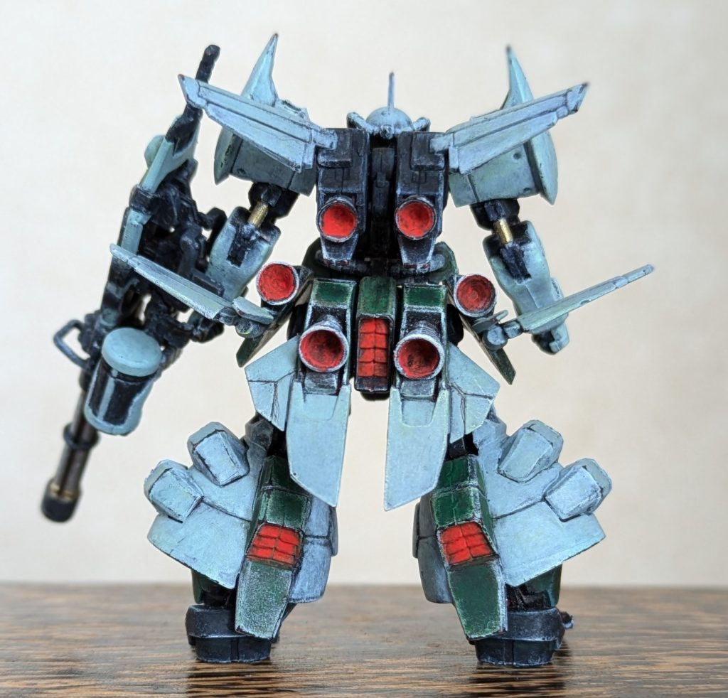 後身ベタ塗りに見える箇所が多いので反省。