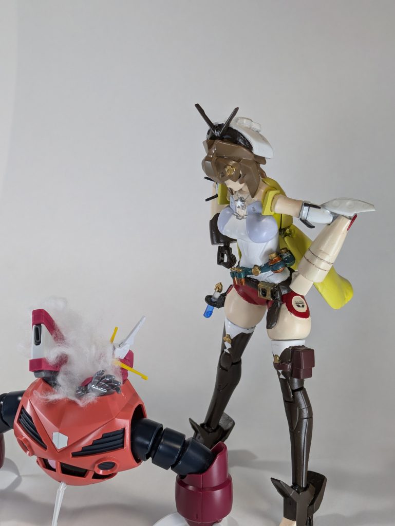 「いいもの、できそうな予感!」※このために買ってきたHGズゴック