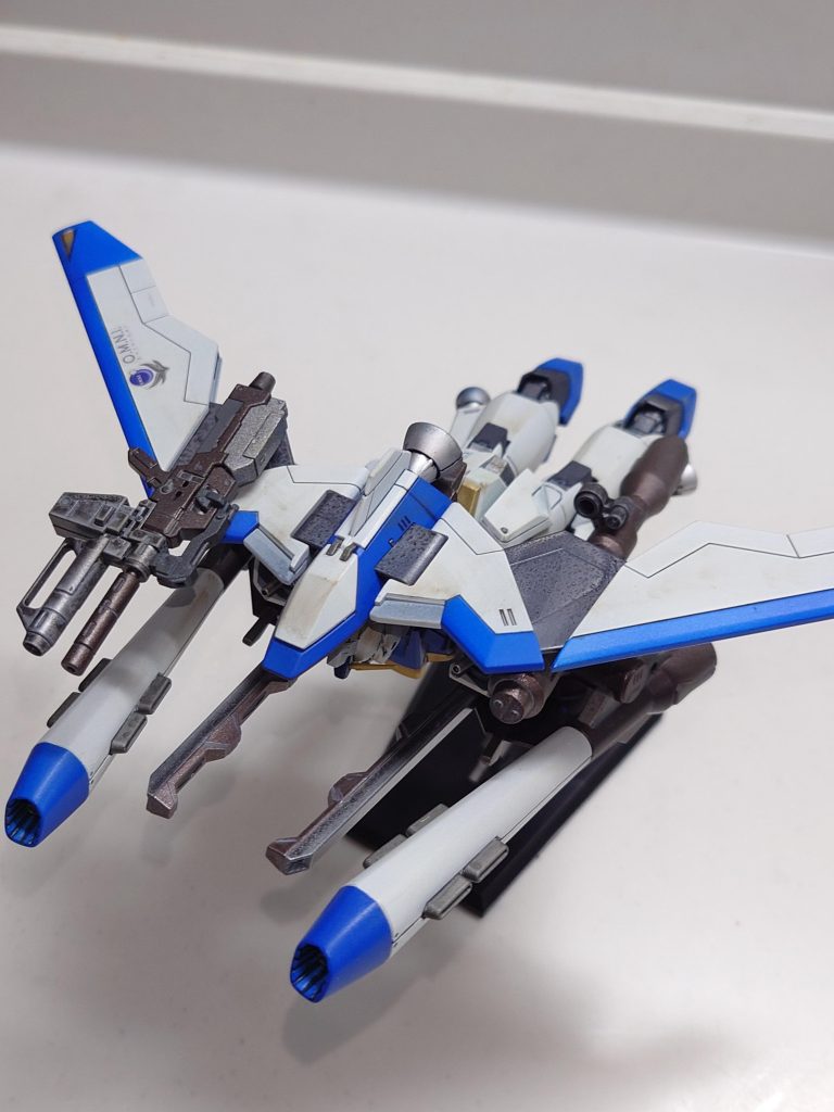 МA形態上から全部盛り＋変形もさせてみたかったので自分なりにはチャレンジ成功です(gundam-kao6)最後まで見ていただいてありがとうございました！