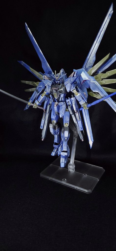 ブラウシュトルツ・マイティストライクフリーダムガンダム–2枚目/制作者：塗装狂主任