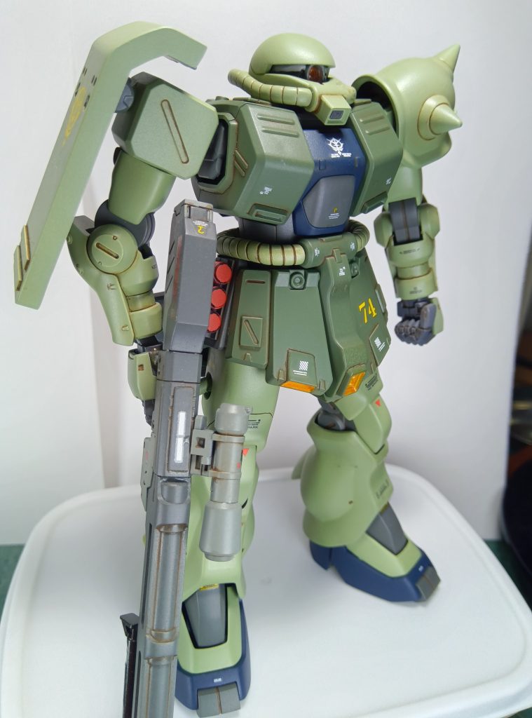 HGザク改–4枚目/制作者：骨（こつ）