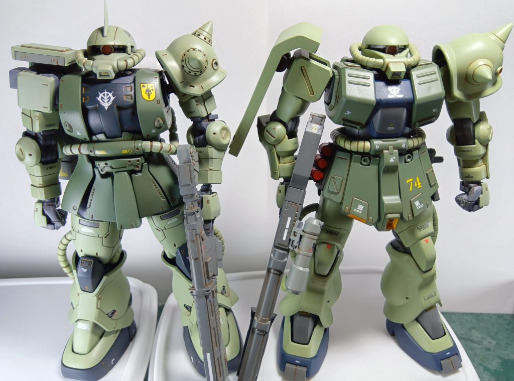 HGザク改–3枚目/制作者：骨（こつ）