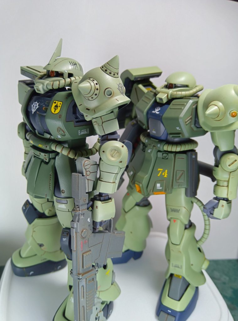 HGザク改–2枚目/制作者：骨（こつ）