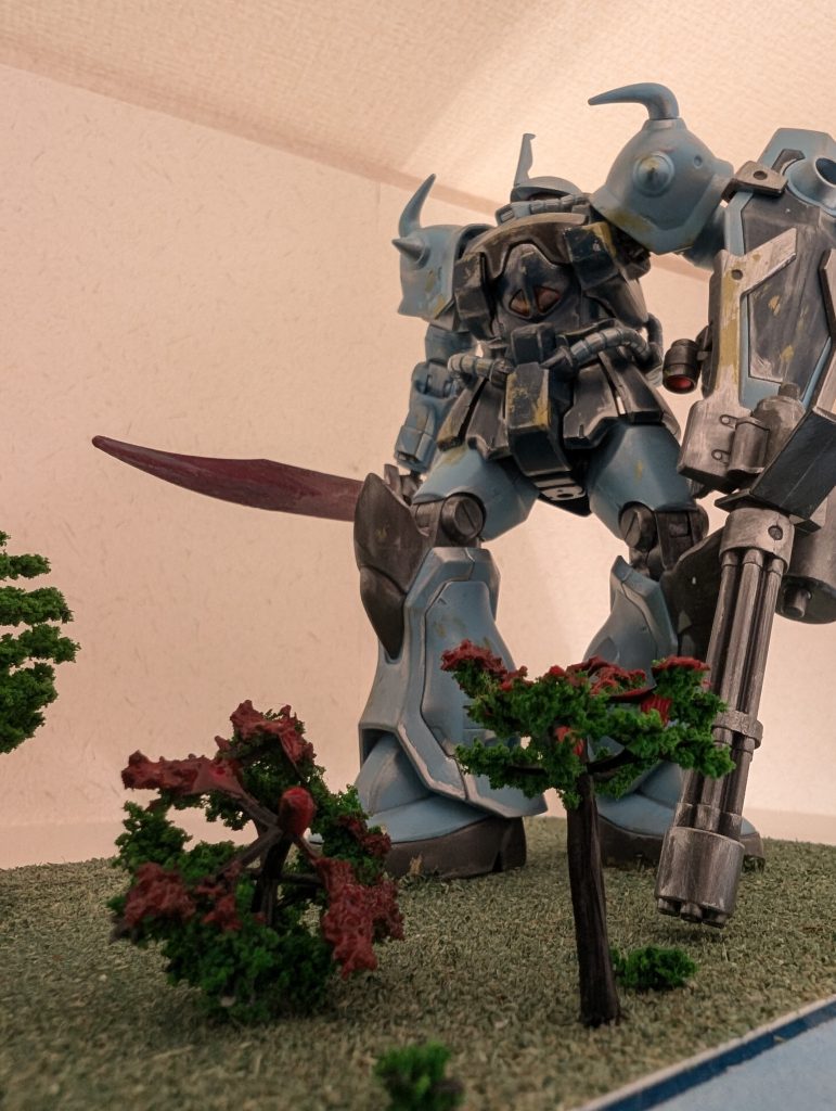 グフカスタムのお気に入りショット