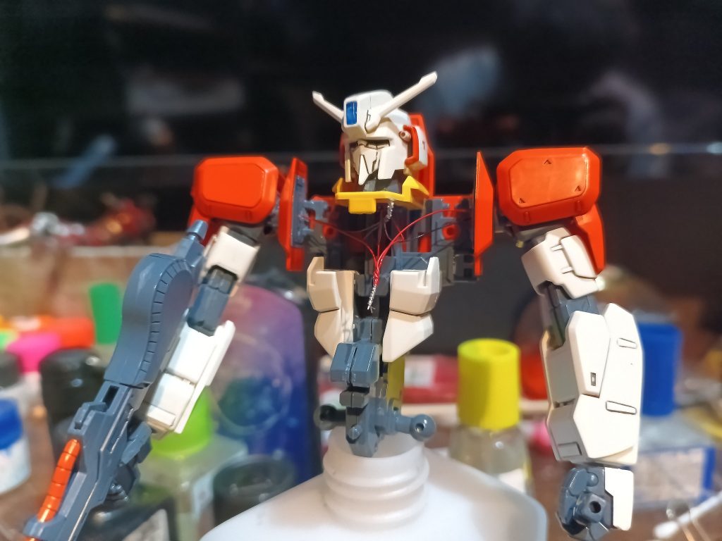 上半身結線状況