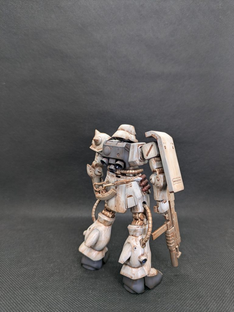 ザクII改 Bタイプ 極地戦闘仕様–3枚目/制作者：mumurik