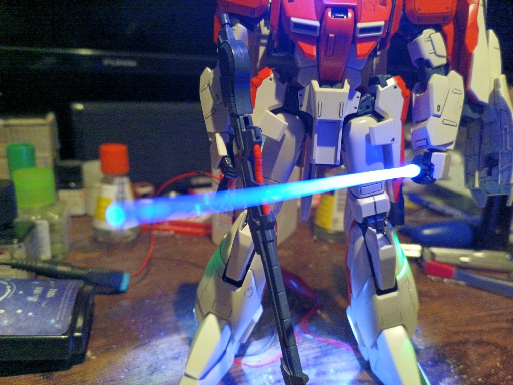 MG ゼータプラス テスト機カラータイプ LED組込–4枚目/制作者：福田　義康