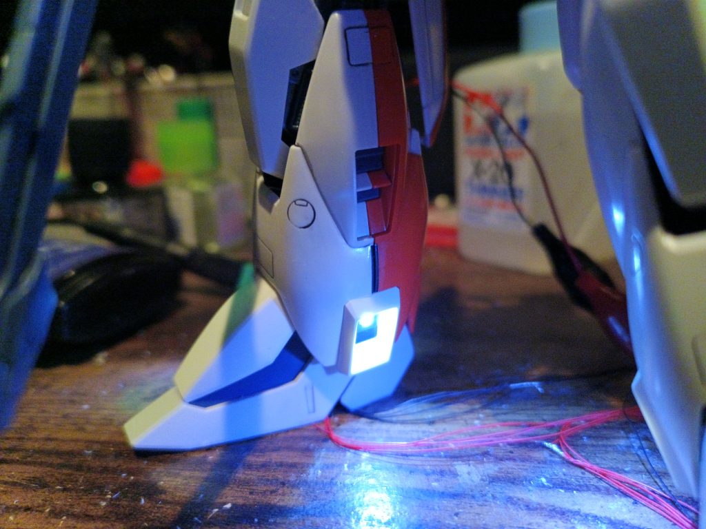 MG ゼータプラス テスト機カラータイプ LED組込–8枚目/制作者：福田　義康