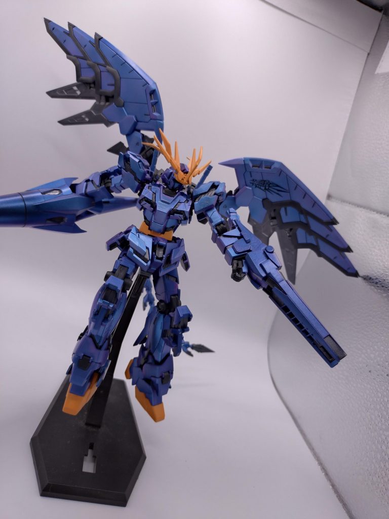 上空より、BSをぶっ放します。（バンシィの登場直後シーンをイメージ）