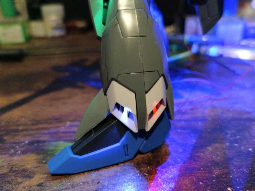 メインノズル、テスト機カラータイプは全てホワイト使いましたが、C1は認識灯に変更☝️