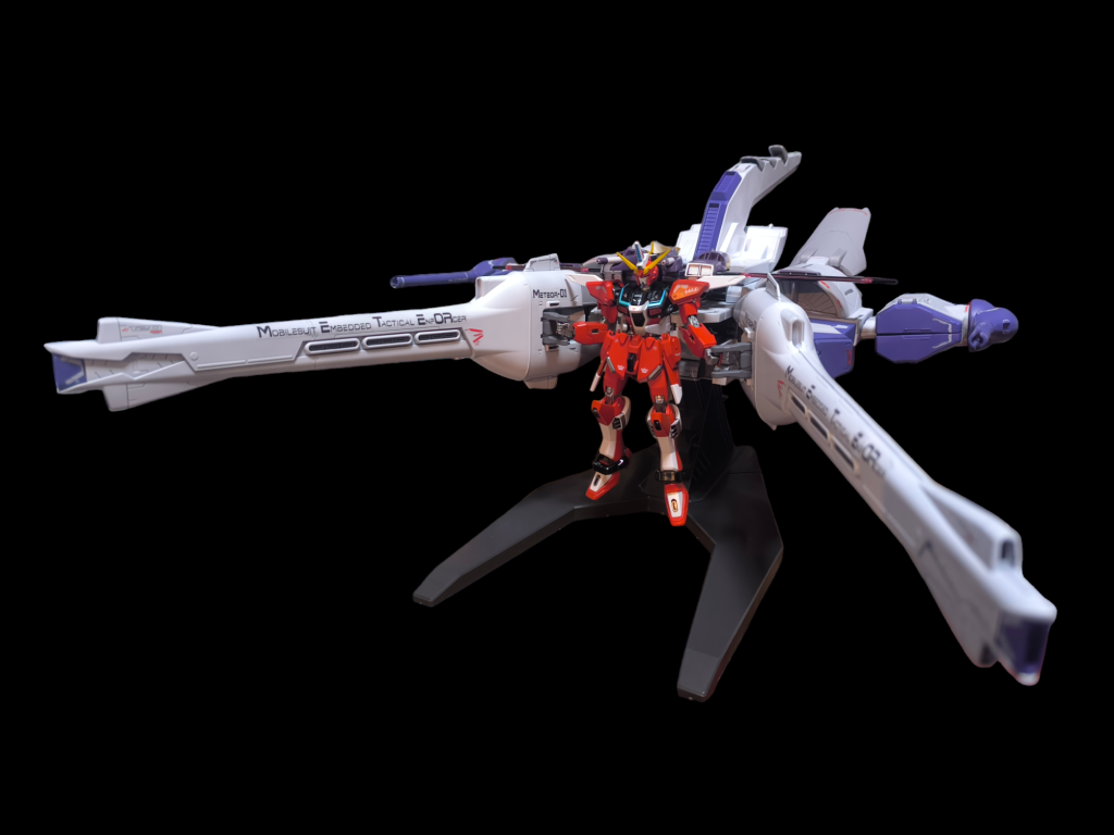 ガンダム X 10 話 未組立 HG ミーティアユニット+フリーダム
