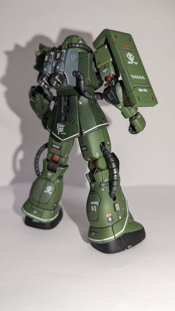 hg 量産型ザク　c-6型　オリジン版–3枚目/制作者：たくあん