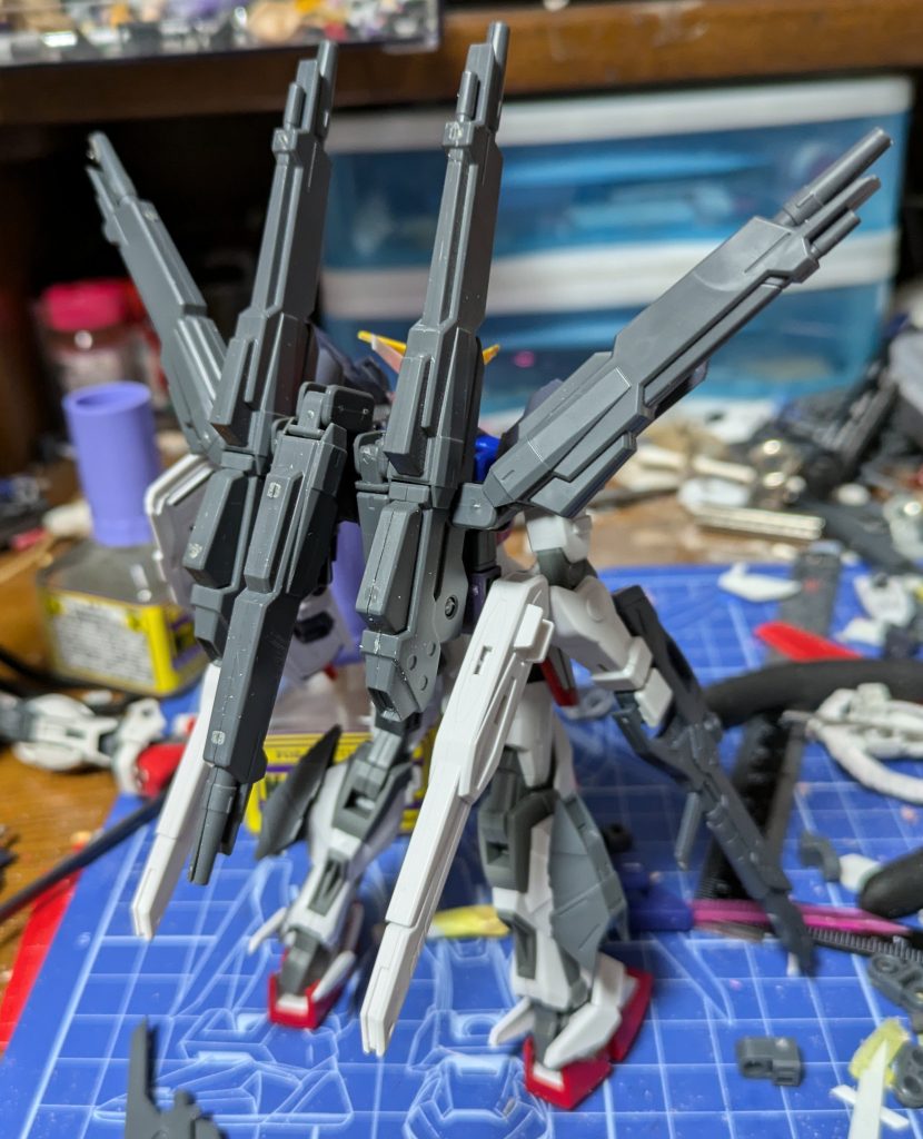 製作中 実はもともとこのパックしか作らない予定だったどっちか付けてるとパックが余ってもったいないので気が向いたら何か作るかも