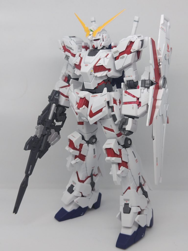 バランス良いと思います。まぁ、こんなにサイコフレーム出てたら手足延長とか出来ないので有り難い限りです。