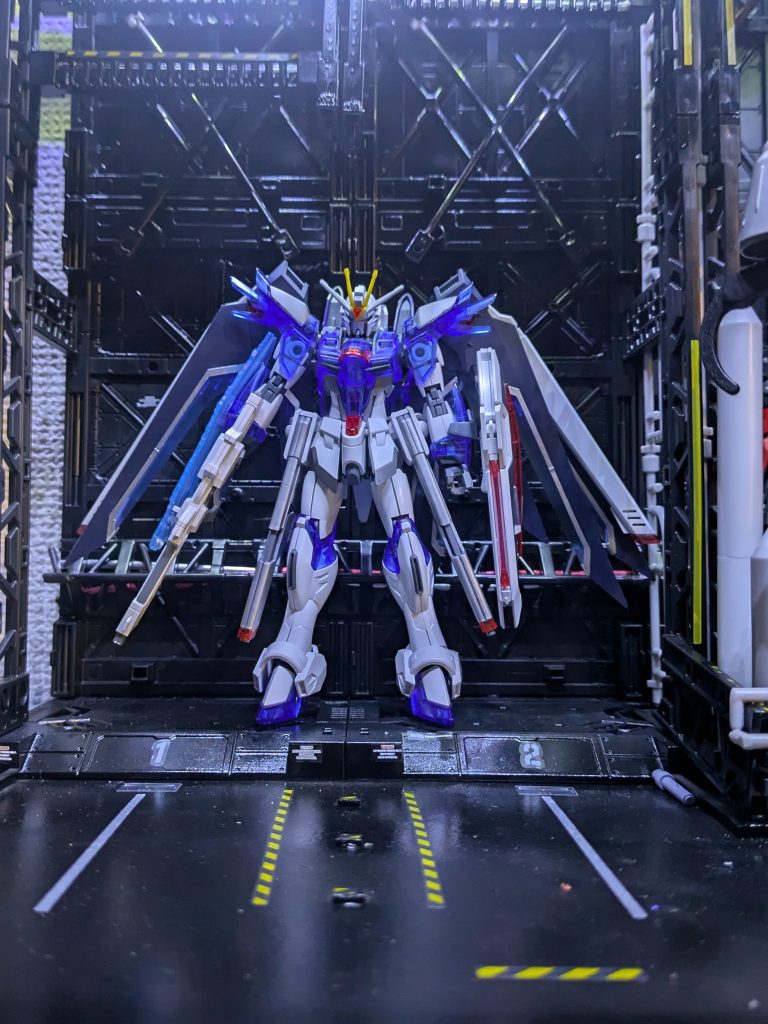 格納庫からの正面