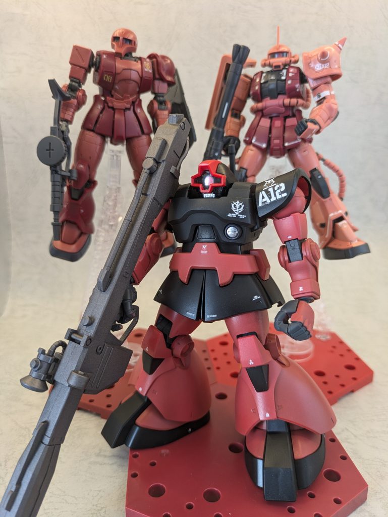 人生初塗装のシャア専用ドム–5枚目/制作者：isya Aiba