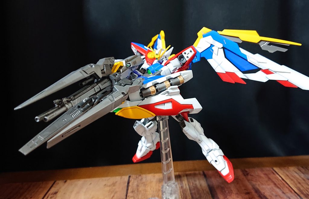 ウイングガンダムゼロ–3枚目/制作者：さくてつ໒꒱