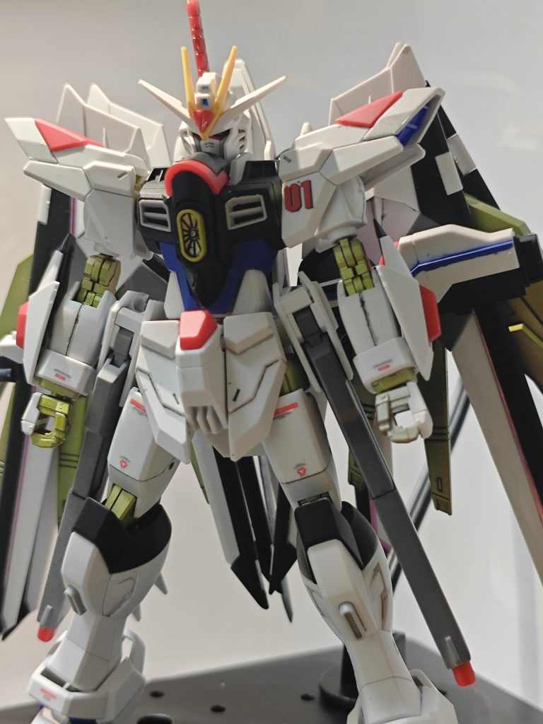 全体像はこんな感じです。一部塗装はみ出しとかがあります…