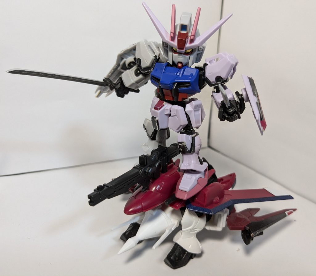 バランスを上手く取れば乗せることも出来ます