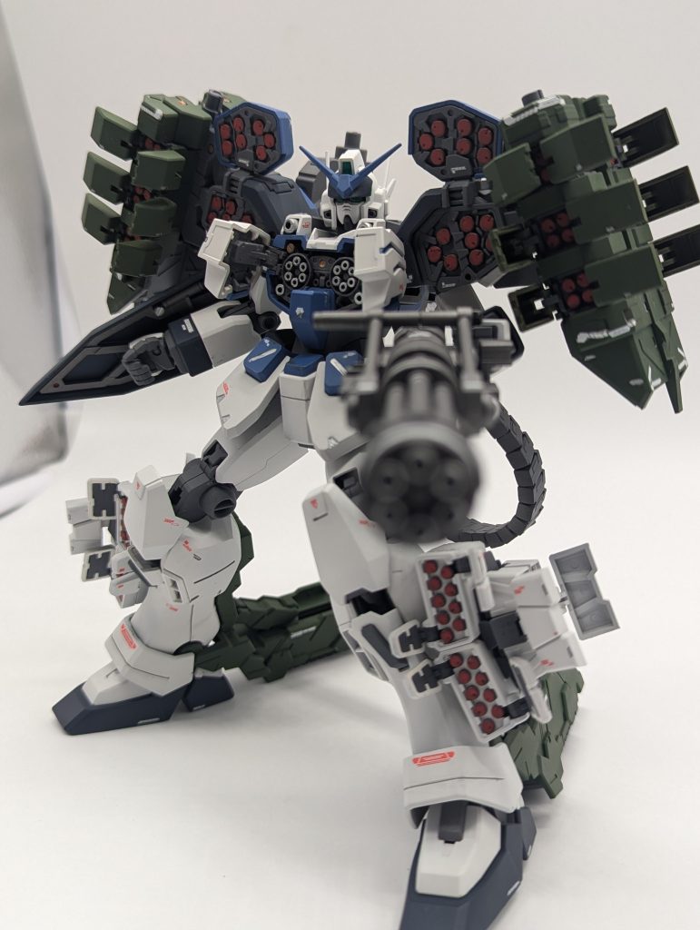 全弾発射のポージングが1番お気に入り！火力は正義！