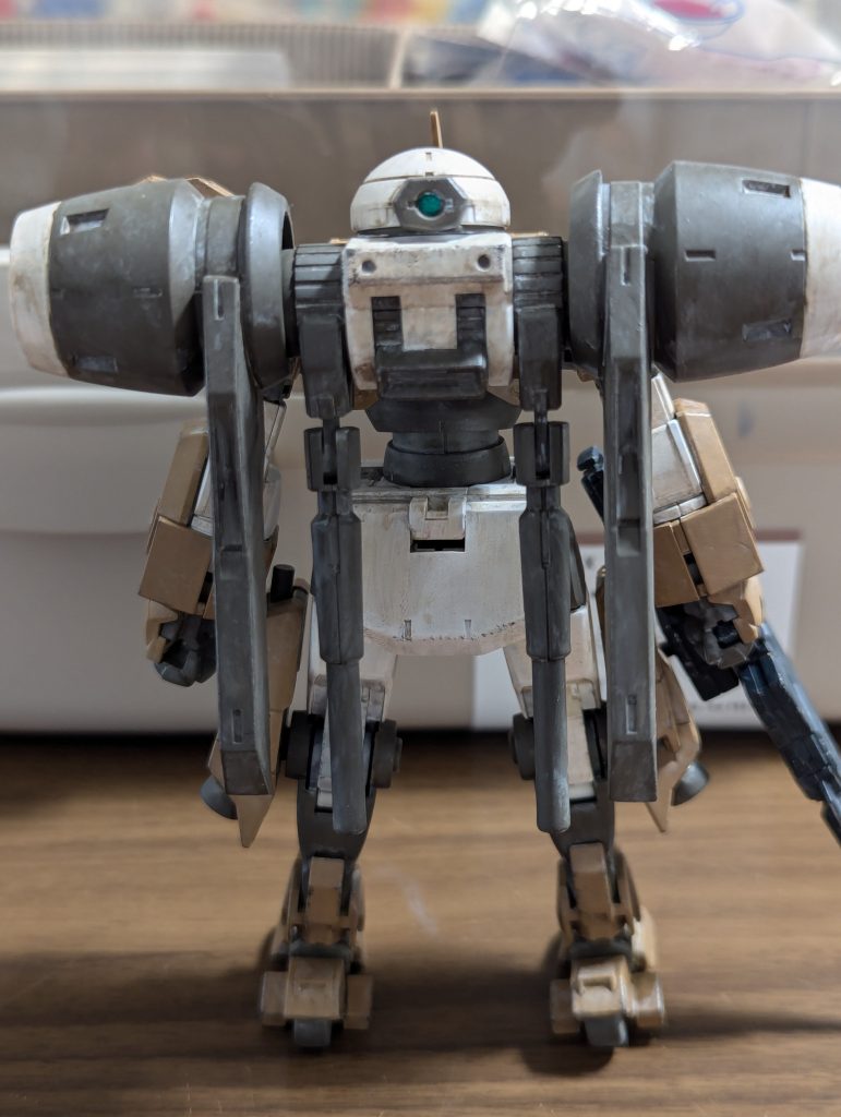 自律機動しそうなバックパックもしっかり汚れてもらいました。なんかカワイイ♥