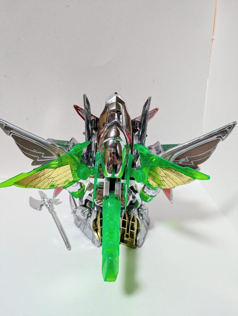 メッキ塗装　元祖SDガンダム　聖龍機　ロードドラグーン–4枚目/制作者：maasa