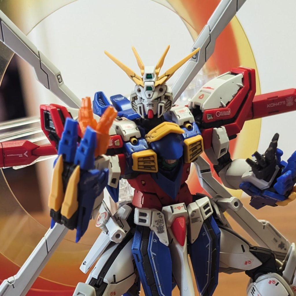 RGゴッドガンダム–4枚目/制作者：fsta