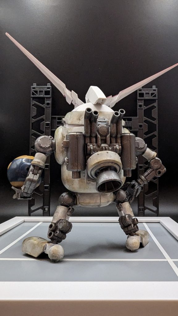 このスチームパンク感がたまらんですね！慣れないウェザリングも頑張ってみました！