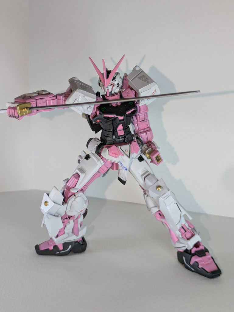 対MS日本刀 ガーベラストレート・ 影打ガーベラストレートの複製品です。「もしガーベラストレートが何本かあったらなー」とかいう妄想で作りました。