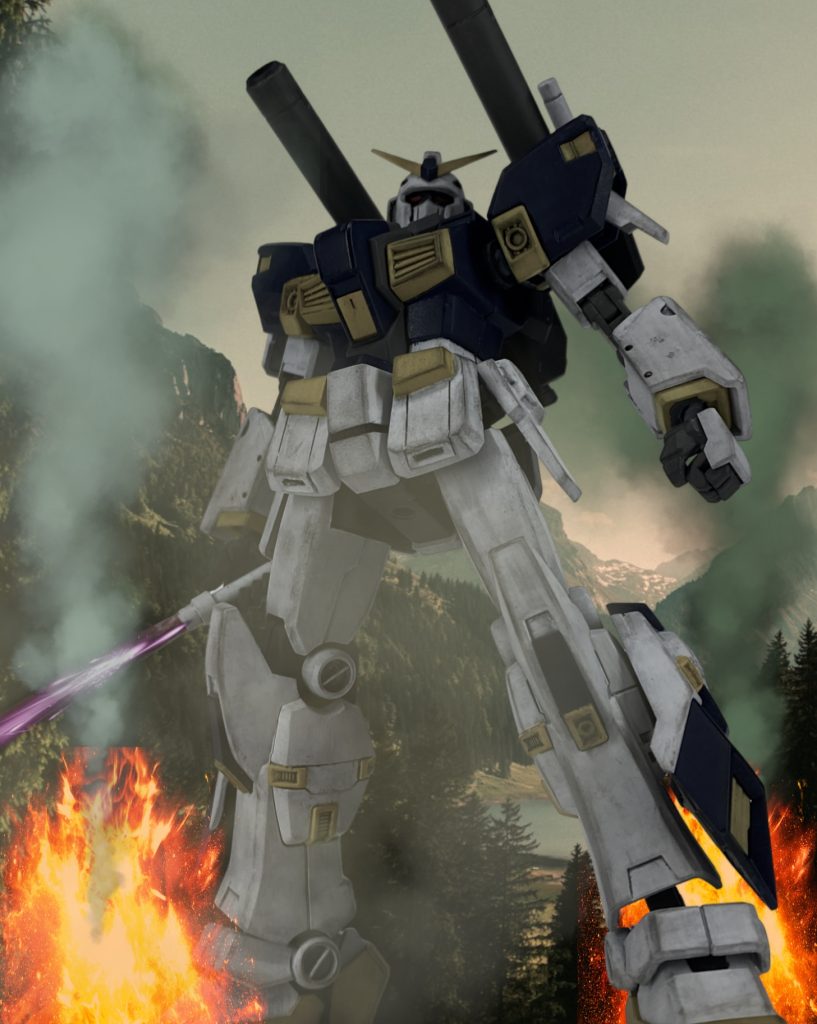 『BLUEリーダー、大破!』  今回は以上です!『GUNSTAで最もPS2版に近いマドロック』を目指して作製しました。デザインはかなり寄せられたと思います!(技術はさておき😂) 初プレイ時、ジャブロー地下では未完成ながらも脅威のキャノン砲に苦しめられました、、でも操作できるようになるとかっけえぇ!で、憎いどころか大好きになった思い出のガンダムです笑ご覧いただきありがとうございました!