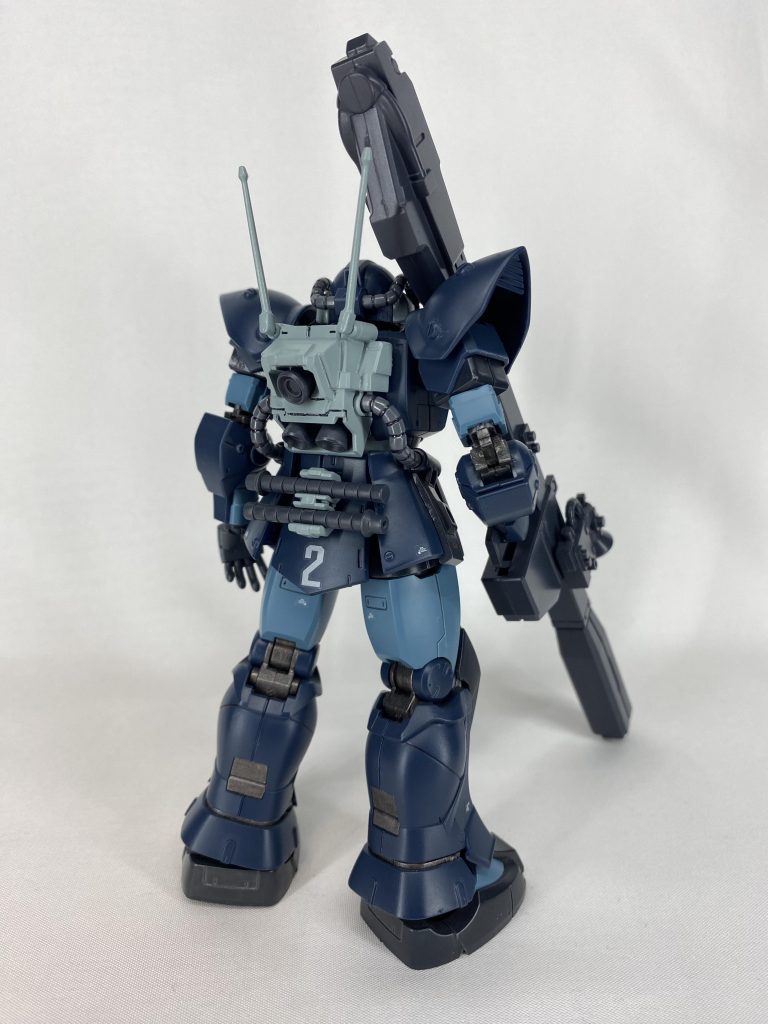 作製自体は数年前。凝った改造はせず、オリジナルカラーで塗装しました。