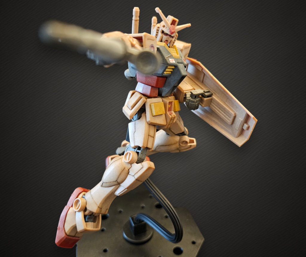 EGでもアクションベースを使えばカッコ良いポーズも可能です。