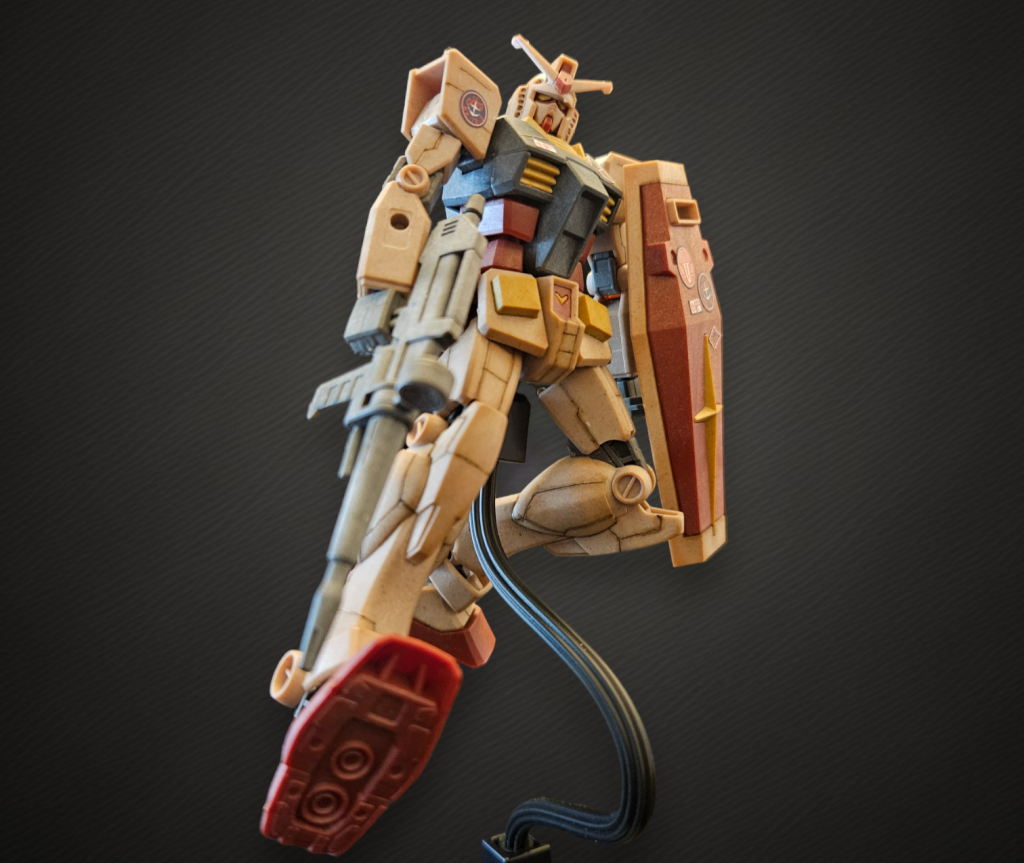 下から撮影すると威圧感があります！