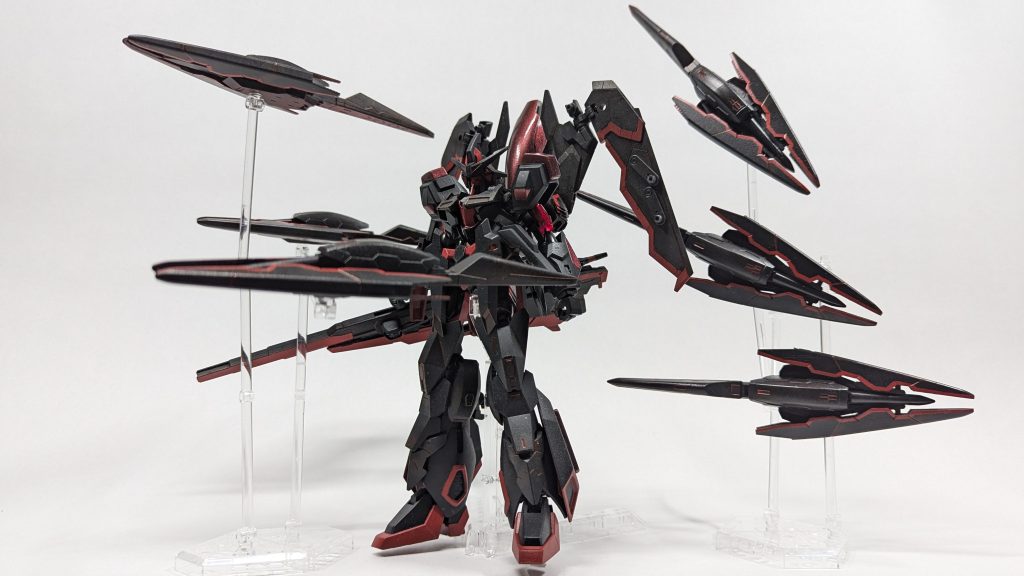 ファンネル発射 羽収納モード