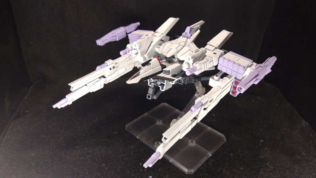 ミーティア風装備ことメテオシルエットオプションパーツセットやHGBCシリーズの寄せ集めになってます実はシルエットフライヤーは無加工で接続可能