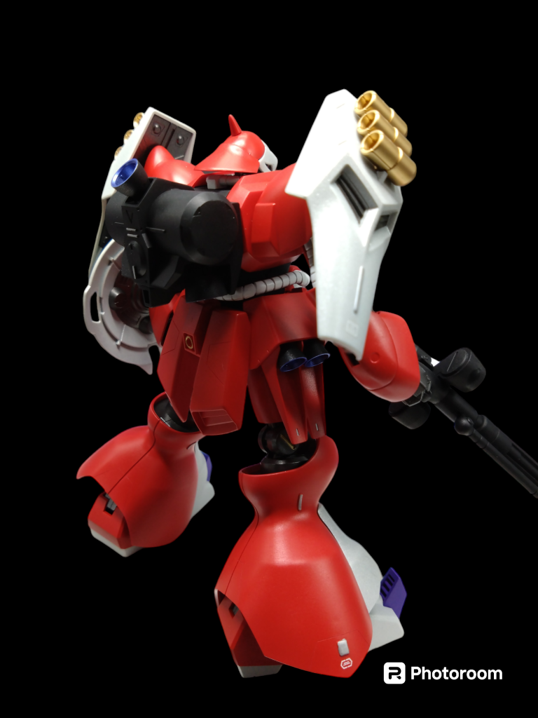 少し部分塗装と少しだけデカール貼り