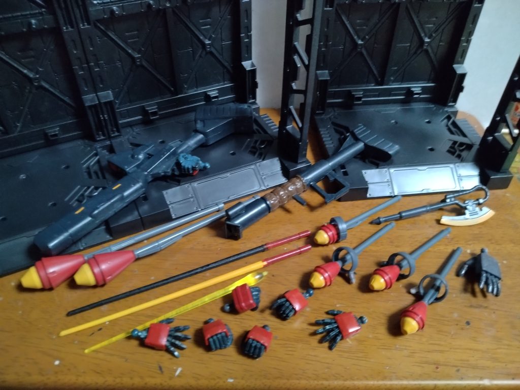 ジョニー・ライデン小隊の武装パーツ