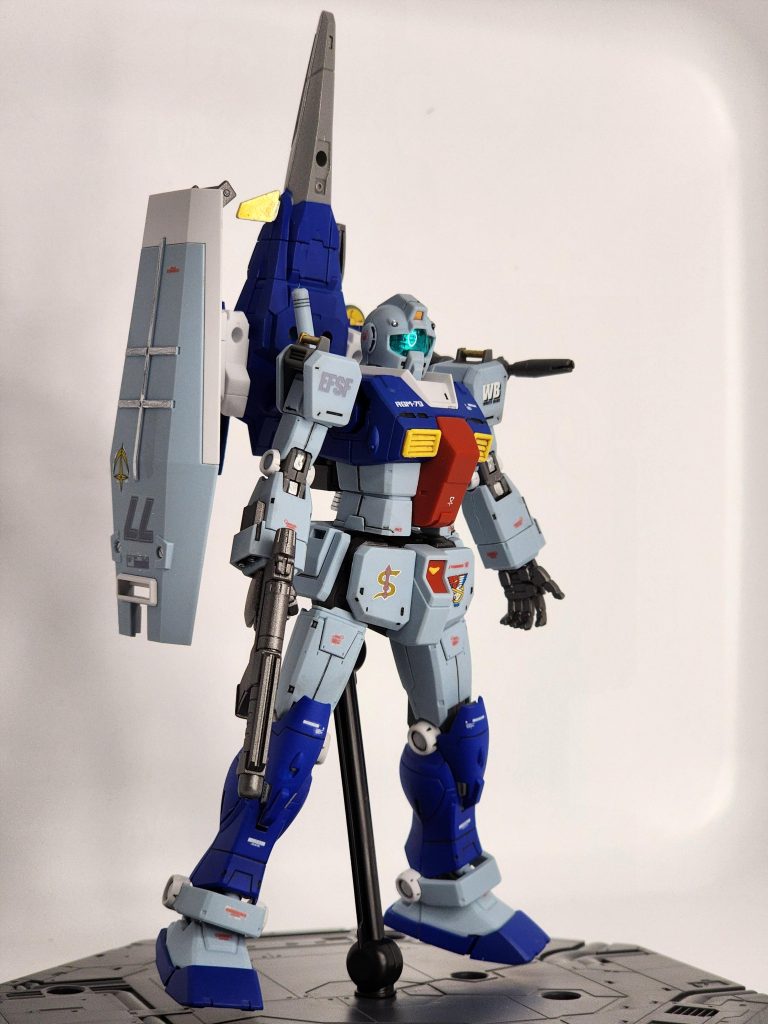 スレッガー・ロウ専用ジムverVSビグザム–2枚目/制作者：hickie