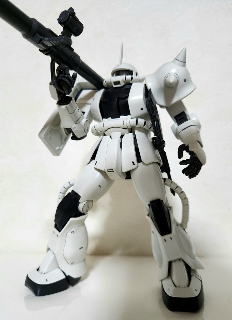 仮組みのまま放置のMGホワイトオーガー…塗装はともかく、ドライデカール貼り付けが苦手なんだよね(¯―¯٥)