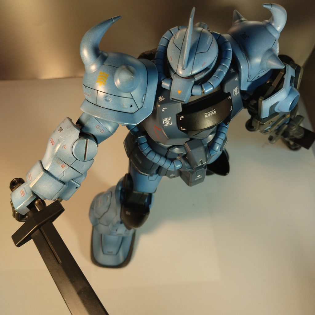 取り敢えず!私的には何度も作ったグフカスタムの中では一番理想に近づいたと思います!今月のガンプラ製作はこれで終わりだと思ってます!