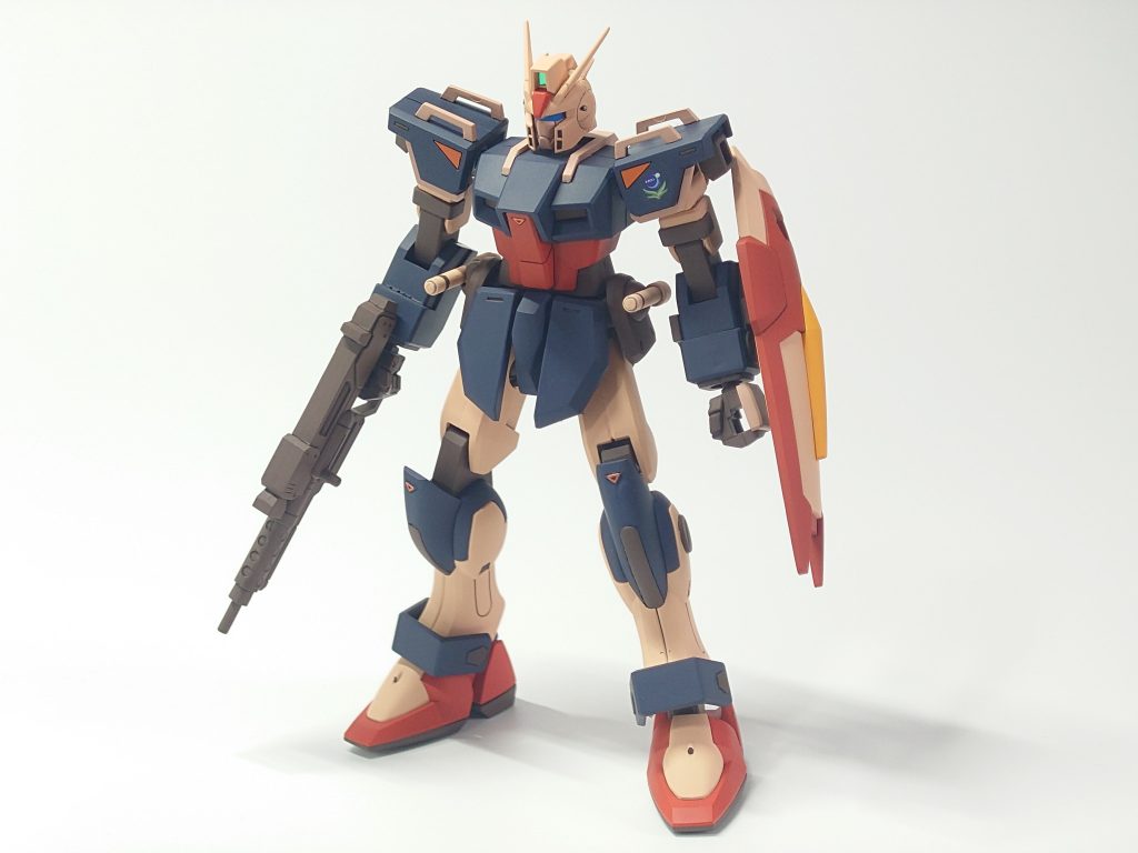 正面から今回ガンバレルストライカーは割愛しています(SEED FREEDOMには登場しないので)