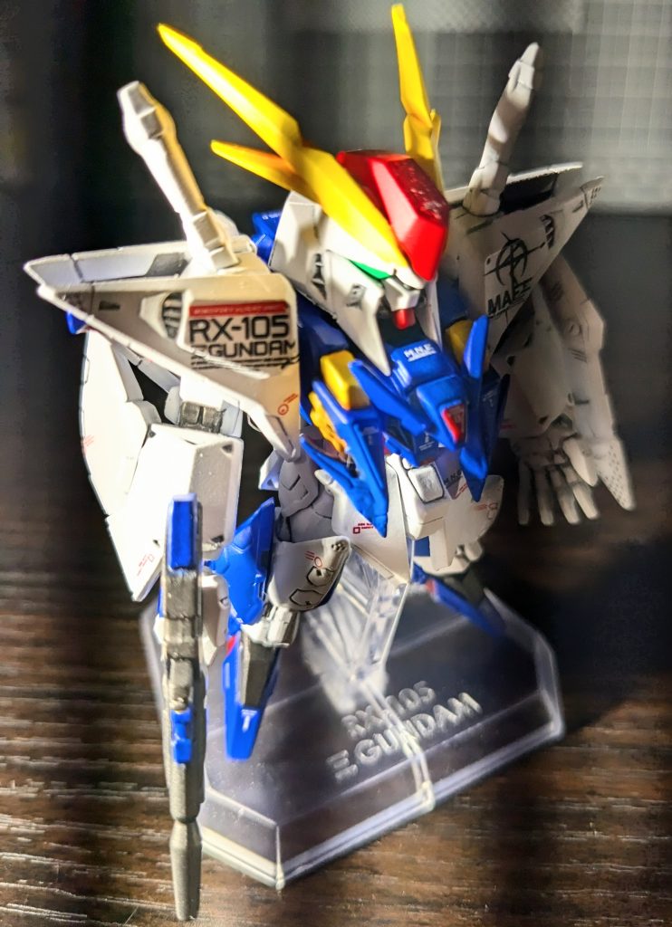 リペイントコンバージ/クスィーガンダム–4枚目/制作者：@Ult_one_