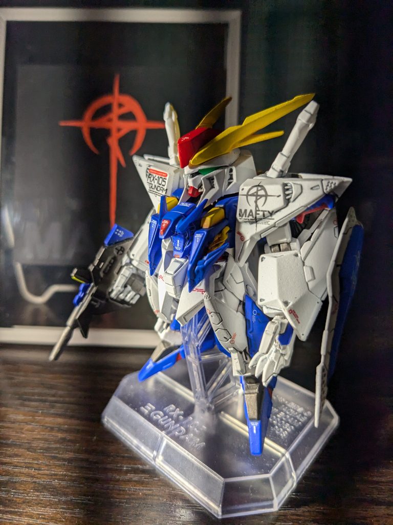 リペイントコンバージ/クスィーガンダム–6枚目/制作者：@Ult_one_