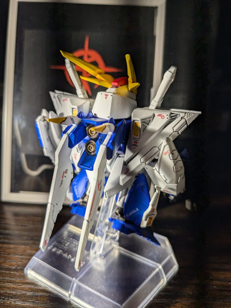 リペイントコンバージ/クスィーガンダム–5枚目/制作者：@Ult_one_