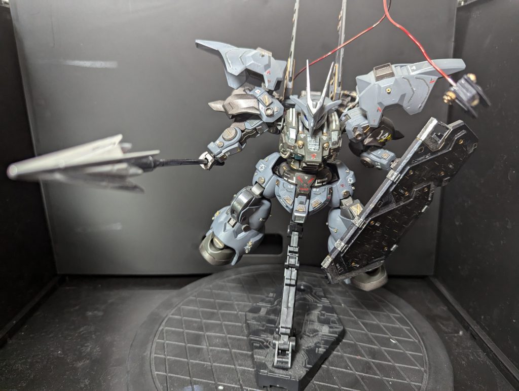 可動域は、なるべく崩さないようにと意識しましたが、まぁカッチカチです。