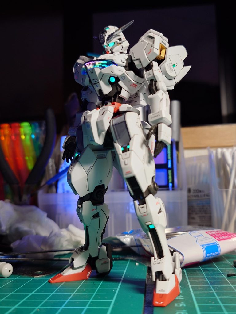 シェルユニット試作段階発光がぼやっとしてて…うん