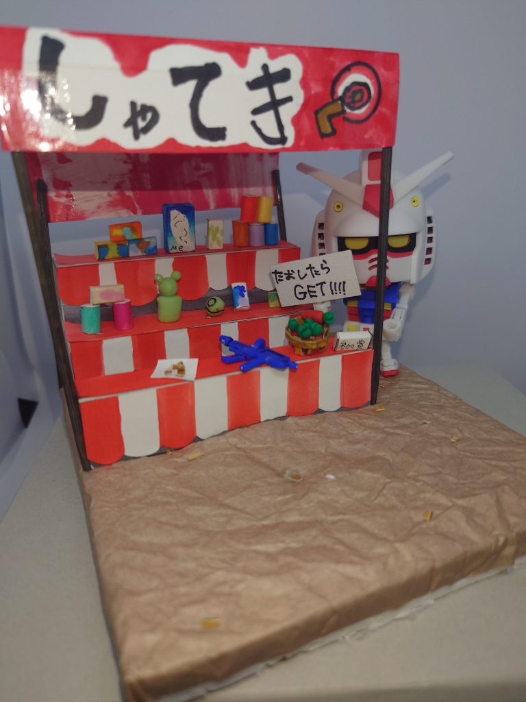 こちらゲルググ無しで、撮影してます!実はガンプラよりもジオラマ作成に時間かかりました((めっちゃ細かくて…(´ノ ω;`)よく目を凝らしてください…ハロがいますッ!⸜(*^꒳^* )⸝