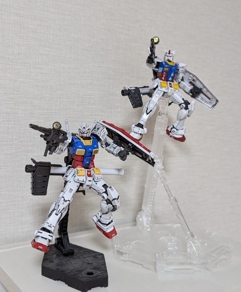 Ver.1.0と同じ様なポーズで。