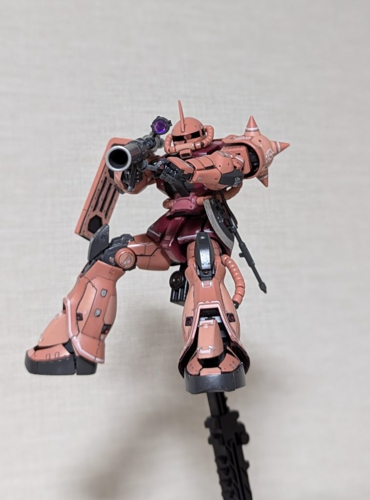 で、1体目はポーズ変えて。