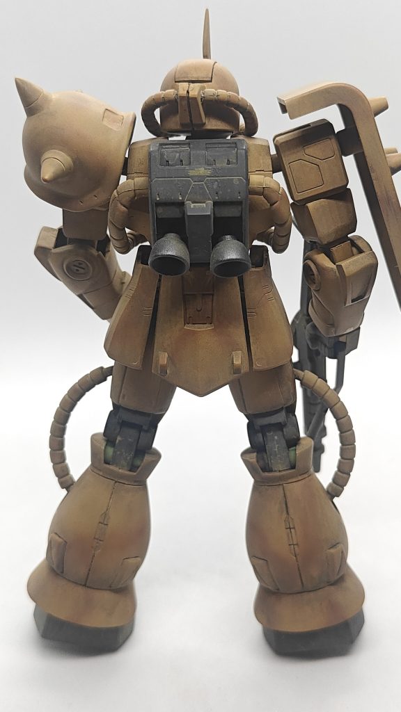 第08MS小隊ザクⅡ 砂漠迷彩–4枚目/制作者:mogu